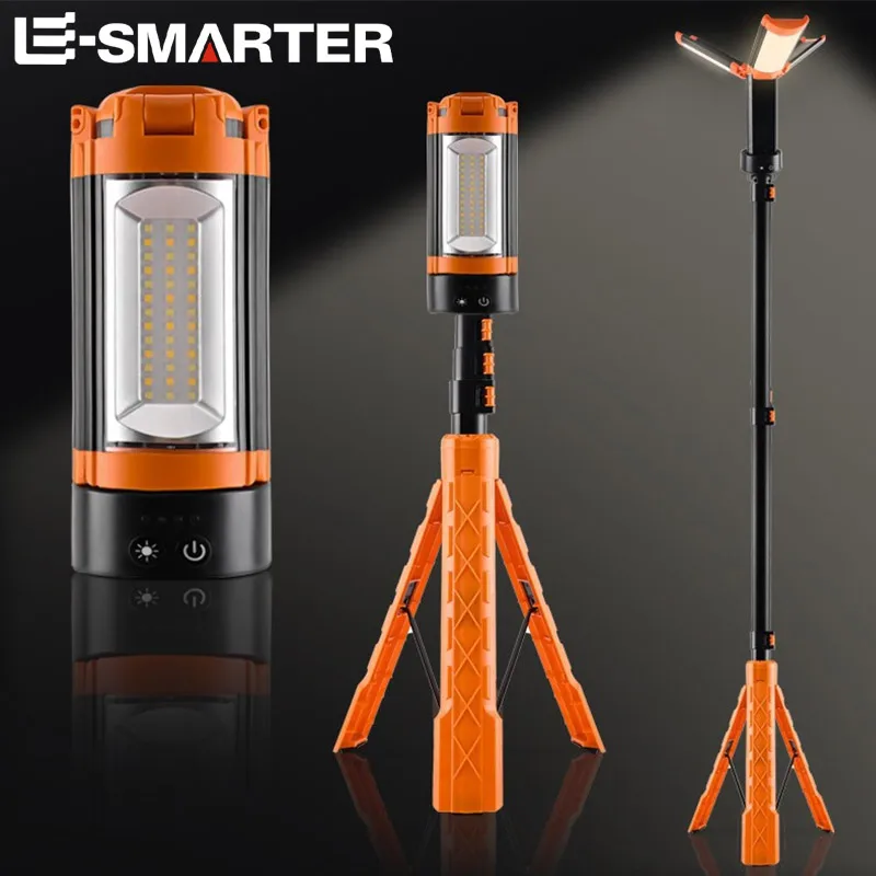 Lampa robocza LED 164-54 cm z magnesem na 18650